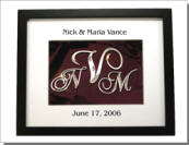 keepsake and shadow boxes available for WMI wedding cake toppers