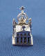 sterling silver 3-d St. Louis Cathedral charm