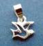sterling silver petite dove charm