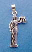 sterling silver lady justice charm