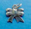 sterling silver bow charm
