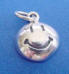 sterling silver smiley face charm