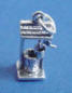 sterling silver wishing well charm