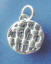 sterling silver pie charm