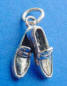 sterling silver men's shoes charm