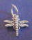 sterling silver petite dragonfly charm