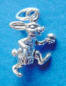 sterling silver easter bunny charm