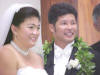 Karina is a Hawaiian bride who we made a custom 5-strand woven pearl necklace, bracelet and earring for her wedding day.