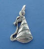 sterling silver birthday party hat charm