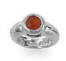 sterling silver january mini ring birthstone charm