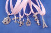 prepackaged cake pulls 6 packs of sterling silver wedding cake charms for your bridesmaid charm cake