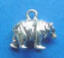 sterling silver bear charm for new orleans wedding cake charm