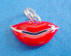 sterling silver lips wedding cake charms