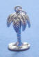 sterling silver new orleans wedding cake charms palm tree charms for your bridesmaid charm cake