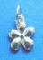 sterling silver daisy charm