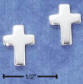 sterling silver cross earrings