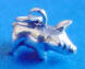 sterling silver pig charm