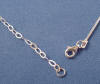 4" sterling silver chain necklace extender