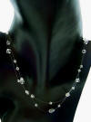 special request bridal necklace with all clear crystals - notice the teardrop crystals