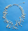 15-strand freshwater pearl illusion necklace