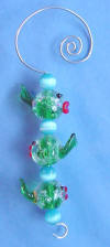handcrafted limited edition fish christmas ornament hanger
