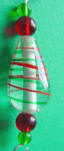 sterling silver candy cane christmas ornament hanger
