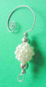 our pearl ball christmas ornament hanger is part of our wedding ornament hangers line