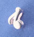 sterling silver music note european-style charm bead