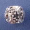 sterling silver large hole european style bead with frogs