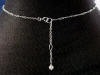 2" sterling silver necklace extender