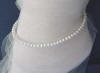 bridal round pearl anklet