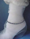 black pearl anklet