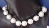 14mm white shell pearl necklace