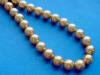 golden champagne south sea shell pearls - hints of taupe, brown, gold, champagne