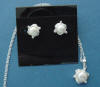 for the bride, bridesmaids, or mothers - sterling silver freshwater pearl jewelry sets