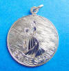 Vintage sterling silver bridesmaid pendant