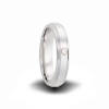 cobalt chrome 6mm wide heavy stone rings (r) wedding band with diamond