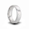 7mm wide heavy stone rings (r) cobalt chrome diamond wedding ring band