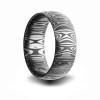 damscus steel wedding ring