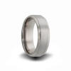 titanium wedding band from heavy stone rings (r)
