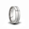 titanium 8mm wide wedding ring
