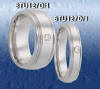 heavy stone rings tungsten carbide and diamond wedding bands