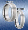 tungsten carbide heavy stone rings wedding band
