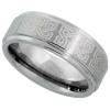 tungsten carbide celtic knot wedding ring