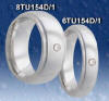 tungsten carbide diamond wedding band from heavy stone rings