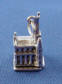 sterling silver st louis cathedral charm - NOLA charm