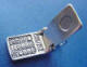 sterling silver flip open cell phone charm