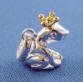 sterling silver Links of London Frog Prince charm