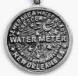 sterling silver new orleans water meter cover charm
