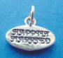 sterling silver happily married charm